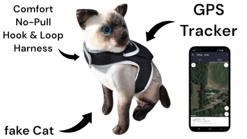 Power Saver Mini Dog Locator Collar Waterproof Pet Tracking Device NEW Size:S