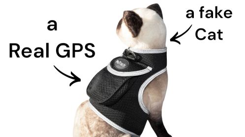 NEW Wireless Tracking GPS for Dog System Waterproof Pocket Pet Tracker Size:L
