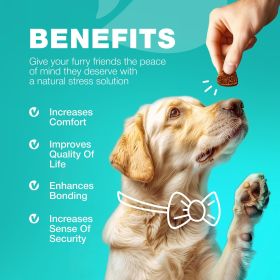 No Poo Chews for Dogs Coprophagia Deterrent for Dogs Forbid for Dogs Stool Eating Deterrent Dog Probiotics for Digestive Health Digestive Gut Imm