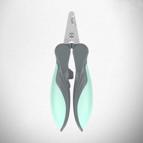 Pet dog nail clippers (Option: Green)
