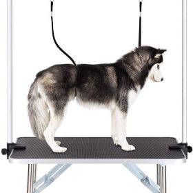 Pet Dog Grooming Table (Option: Black)